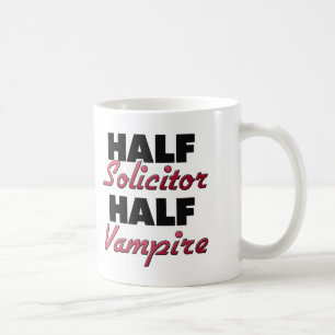 Halber Anwalt-halber Vampir Kaffeetasse