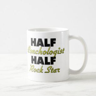 Halber Conchologist-halber Rockstar Kaffeetasse