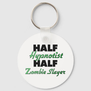 Halber Hypnotist-halber ZombieSlayer Schlüsselanhänger
