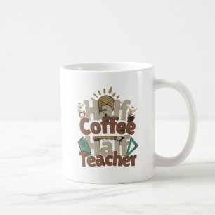 halber Kaffee Kaffeetasse