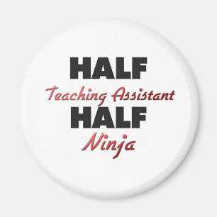 Halber Lehrassistent halbes Ninja Magnet