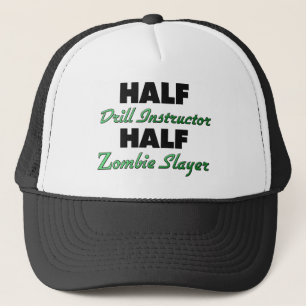 Halber Rekrutenausbilder-halber ZombieSlayer Truckerkappe