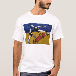 Halber Rohr-Skater durch Doug LaRue T-Shirt
