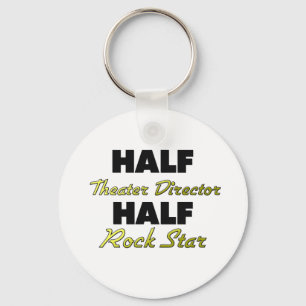Halber Theater-Direktor Half Rockstar Schlüsselanhänger