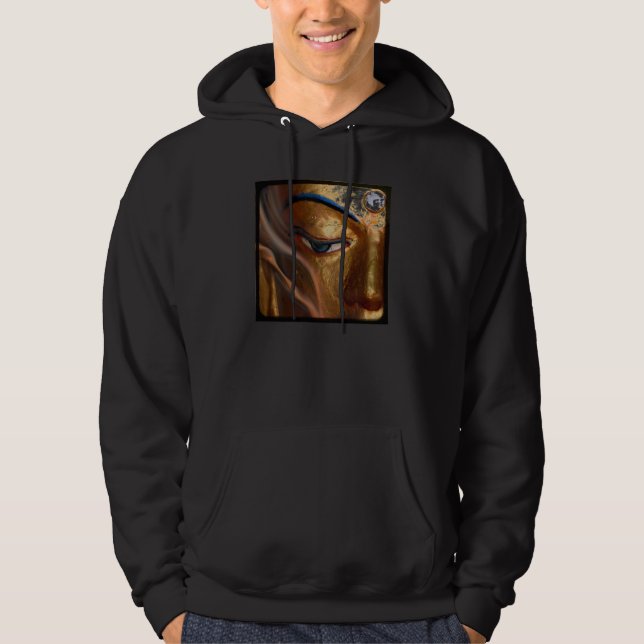 HALBES AUGE BUDDHAS HOODIE (Vorderseite)