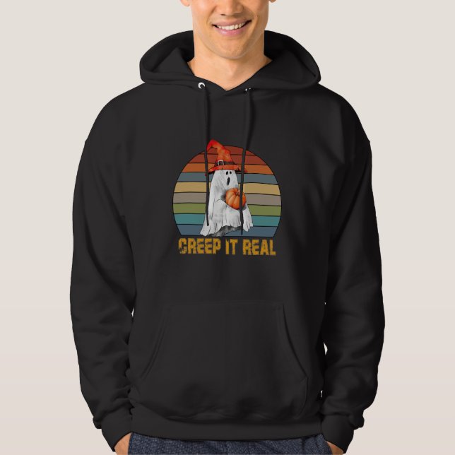 halbes CREEP IT REAL Hoodie (Vorderseite)