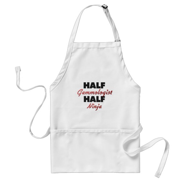 Halbes Gemmologist halbes Ninja Schürze (Vorne)