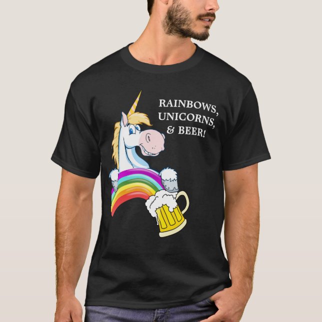 Halbes Liter Gold am Ende des Regenbogens (plus T-Shirt (Vorderseite)