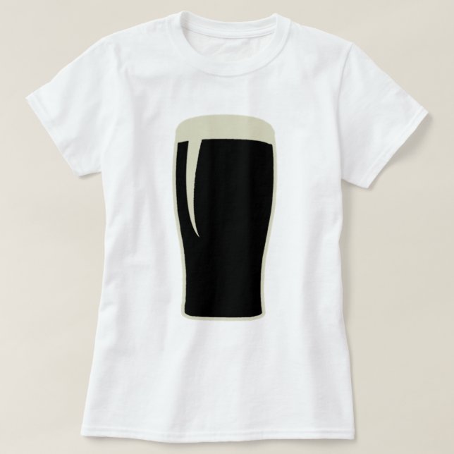 Halbes Liter o Stout T-Shirt (Design vorne)