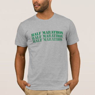 Halbes Marathon-Shirt T-Shirt