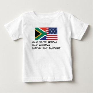 Halbes südafrikanisches vollständig fantastisches baby t-shirt