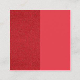 Halbfinale Tomatenkarte Red Business Card - Anpass Quadratische Visitenkarte
