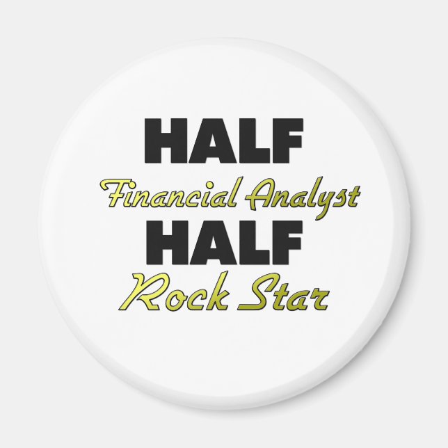 Halbfinale von Finanzanalyst Half Rock Star Magnet (Vorne)