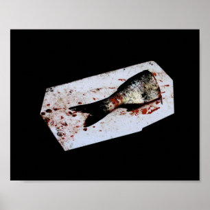 Halbfisch Poster