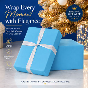 Halbgebacken, Jeans Blue, Jordy Blue, Geschenkpapier