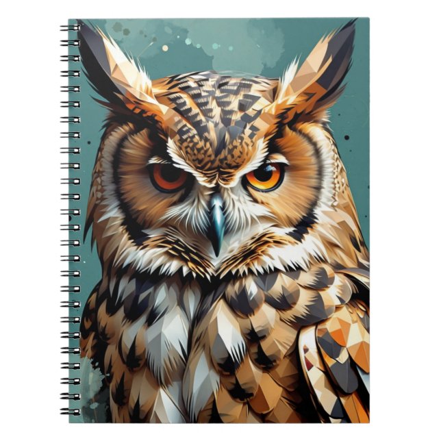 Halbgeometrisches Notebook Uhu Notizblock (Vorderseite)