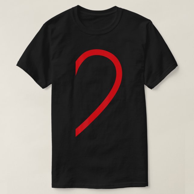 Halbherz rechte Liebe Paar Camisa Pare T-Shirt (Design vorne)
