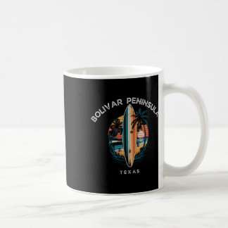 Halbinsel Bolivar Texas Männer Frauen Surfen Kaffeetasse