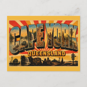 Halbinsel Cape York Queensland Outback-Wildnis Postkarte