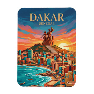Halbinsel Dakar Senegal Magnet