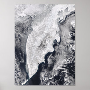 Halbinsel Kamtschatka, Ostrussland Poster