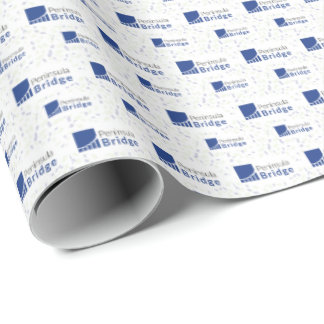 Halbinselbrücke Kleines Logo Geschenkpapier