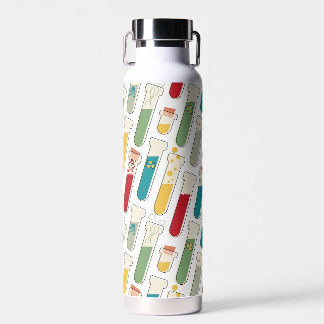 Halbjahrs-Teströhrchen für moderne Chemie Trinkflasche (Vorne)
