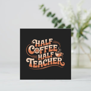 Halbkaffee, Halblehrer - Coffee Lover Lehrer