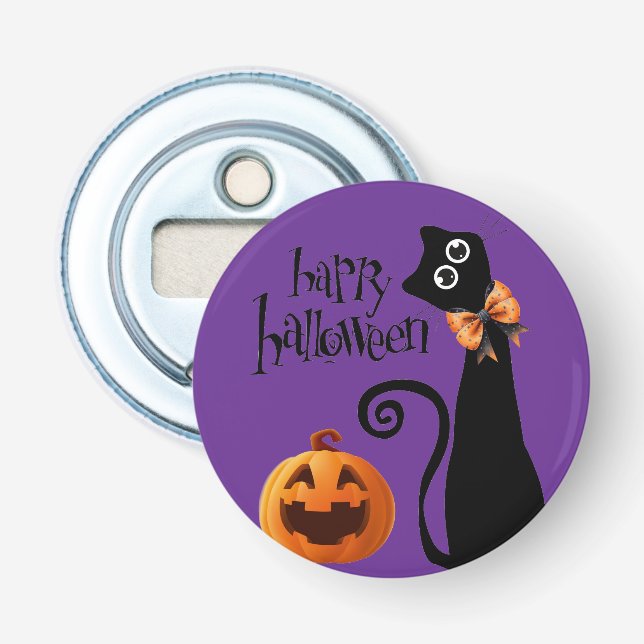 Halbkatze Flaschenöffner (Vorderseite)