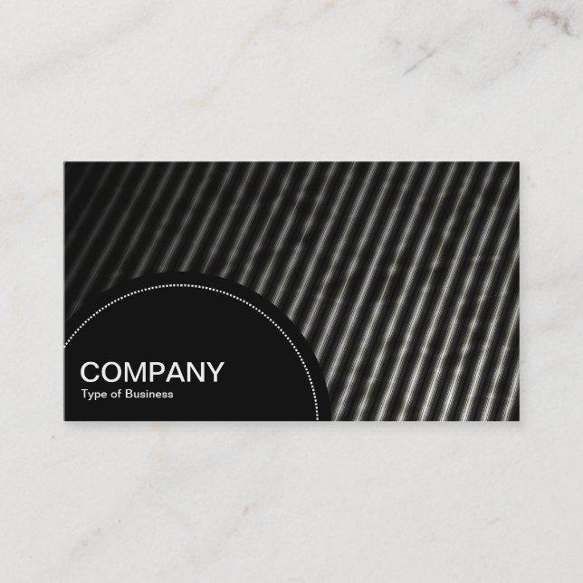 Halbkreis (Punkte) - Dachfenster des Universums Visitenkarte (Vorderseite)