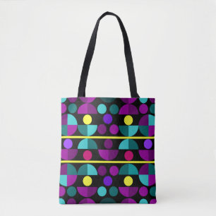Halbkreise Allover-Tasche Tasche
