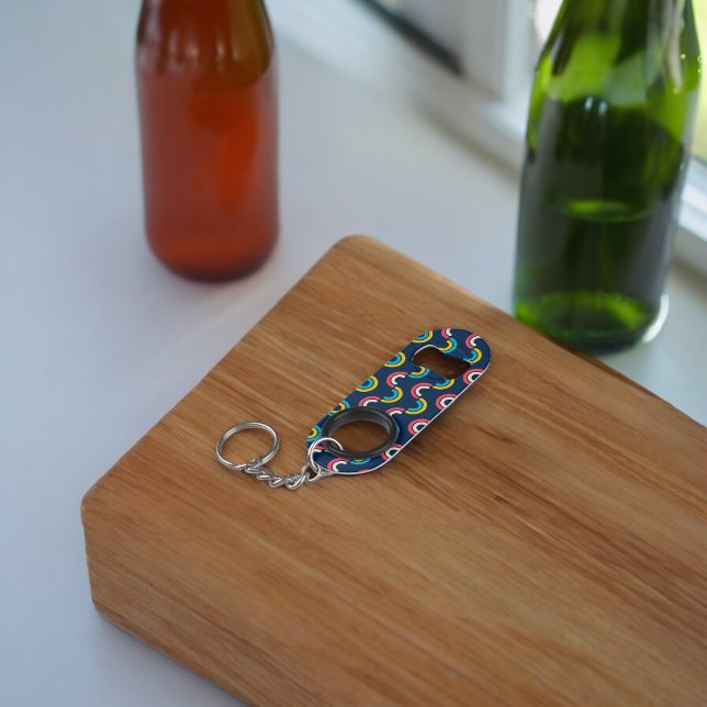 Halbkreismuster in Multicolor Mini Flaschenöffner (Bottle Openers)