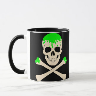 Halbkugelkreuz-Skelett Tasse
