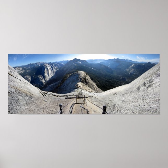 Halbkuppel aus den Kabeln - Yosemite Poster (Vorne)