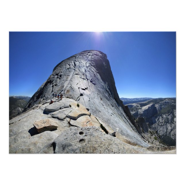 Halbkuppel aus der Kabelbasis - Yosemite Fotodruck (Vorne)