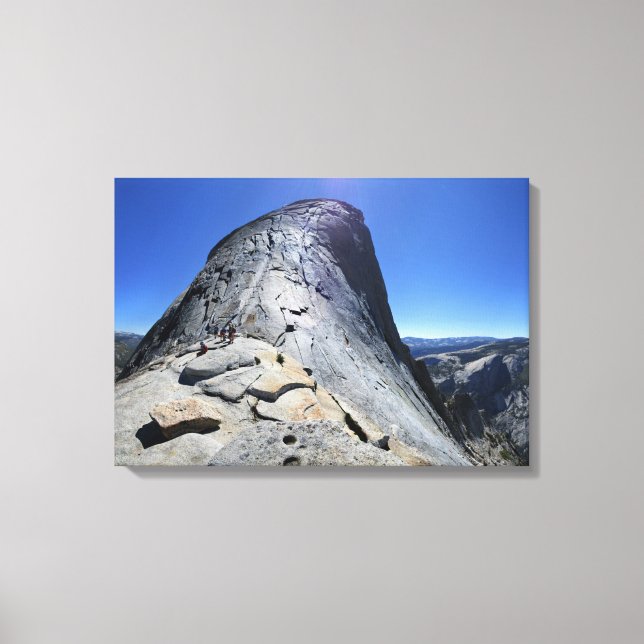 Halbkuppel aus der Kabelbasis - Yosemite Leinwanddruck (Vorderseite)