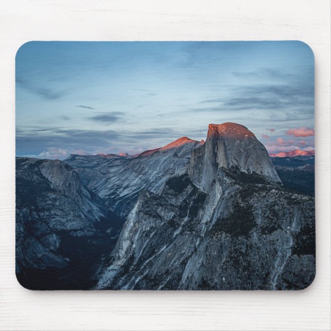 Halbkuppel bei Sonnenuntergang - Yosemite-Fotograf Mousepad (Vorne)
