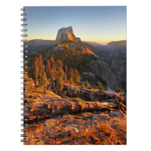 Halbkuppel bei Sonnenuntergang - Yosemite Notizblock