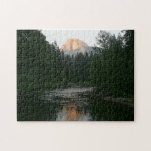 Halbkuppel Sonnenuntergang im Yosemite Nationalpar