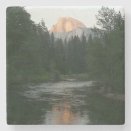Halbkuppel Sonnenuntergang im Yosemite Nationalpar Steinuntersetzer