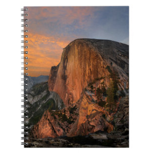 Halbkuppel Sonnenuntergang - Yosemite Notizblock