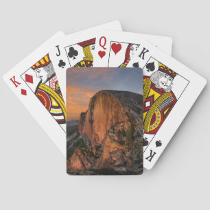 Halbkuppel Sonnenuntergang - Yosemite Spielkarten
