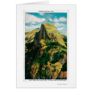 Halbkuppel und Cloud-Erholung von Glacier Point