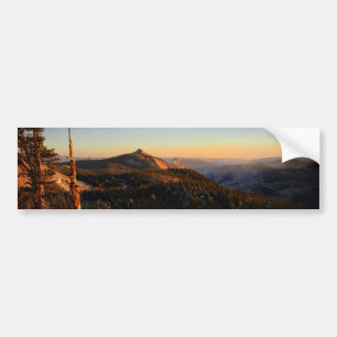 Halbkuppel und Wolken Erholung bei Sonnenuntergang Autoaufkleber