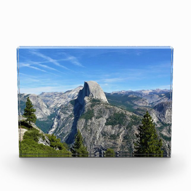 Halbkuppel von Glacier Point, Yosemite, CA Fotoblock (Vorderseite)