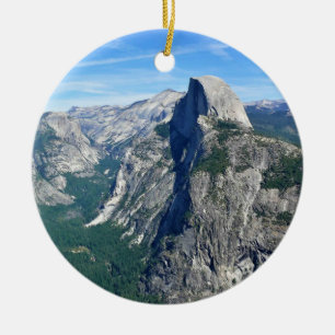 Halbkuppel von Glacier Point, Yosemite, CA Keramik Ornament