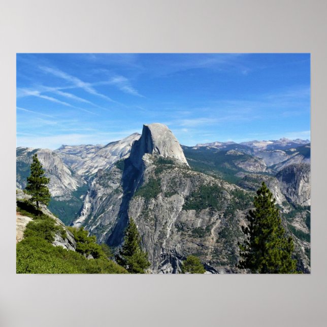 Halbkuppel von Glacier Point, Yosemite, CA Poster (Vorne)