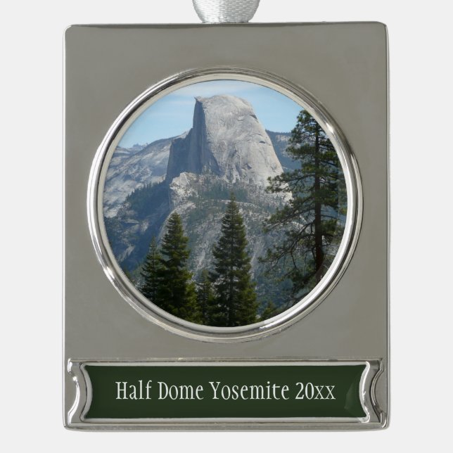 Halbkuppel von Panoramaweg I Banner-Ornament Silber (Vorderseite)