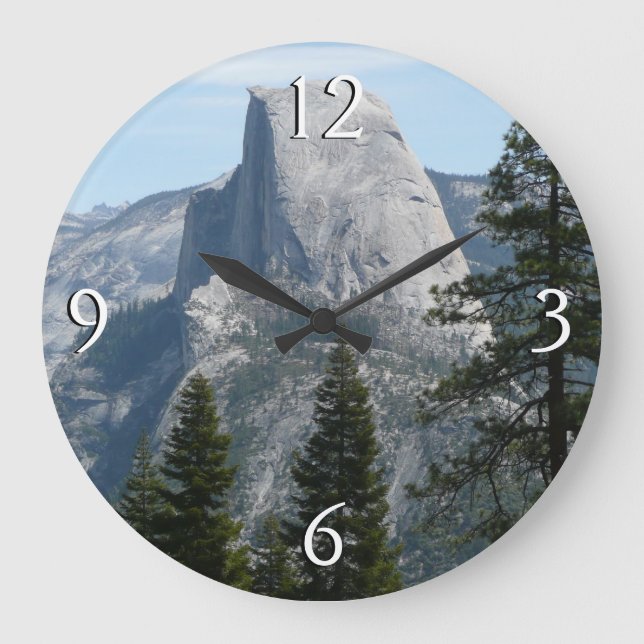 Halbkuppel von Panoramaweg I Große Wanduhr (Vorderseite)