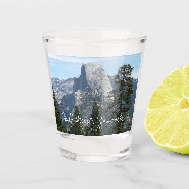Halbkuppel von Panoramaweg I Schnapsglas (Vorderseite)